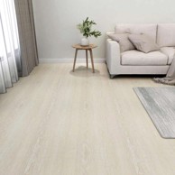 Podne PVC samoljepljive obloge 55 komada, bež 5 11 m²