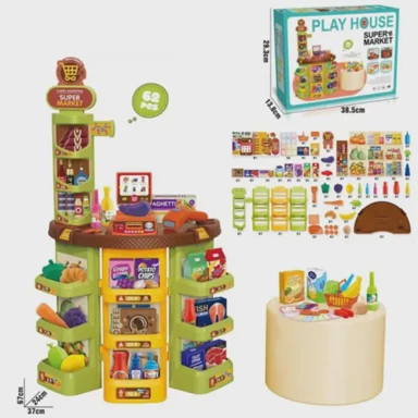Igračka supermarket s dodacima