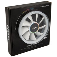 CRYORIG Računalni ventilator Crona X, PWM, ARGB - 120mm, bijeli CR-XRX1