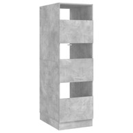 Ormar za pranje rublja 50x68x162 cm konstruirano drvo, beton siva