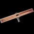 REA Tuš kanalica Neox Slim Pro Brushed Copper, 100 cm