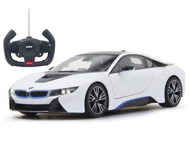JAMARA Auto na daljinsko upravljanje formula auto BMW I8, bijeli, 1:14