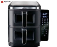 ALPINA Friteza na vrući zrak XXL, 11 l, 2800 W, crna
