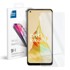 Futrola T za Oppo Reno8, novčanik s preklopnim utorom za kartice + staklo, crna
