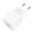 MG Bežični punjač s radiom, LED Lamp Light, bijeli