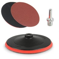 MAR-POL Mljeveni disk, M14, 180 mm, za kutne brusilice, s adapterom