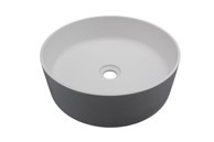 SINK SOLUTION Umivaonik Round ø395x120 mm, bijeli