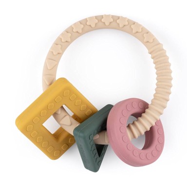 PETITEMARS Silikonska grickalica za zube Figures, 0 m+