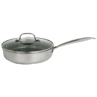 ZILAN Tava sa staklenim poklopcem, 26 cm, troslojno posuđe