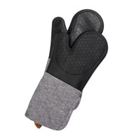 WENKO Set od 2 kuhinjske rukavice Black Outdoor Kitchen Ada