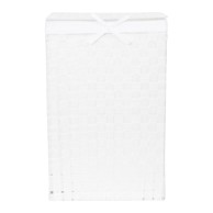 COMPACTOR Bijela košara za rublje Laundry Basket Linen, visina 60 cm
