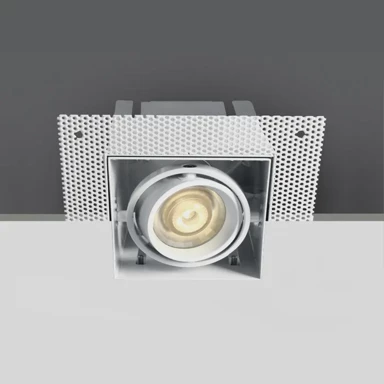 ONE LIGHT Ugradbena svjetiljka 1×gu10/50w/mr16/230v ip20 trimless bijela dm51010tr/w