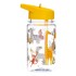 SASS & BELLE Bočica za vodu za bebe sa slamkom Drink Up Safari, 400 ml