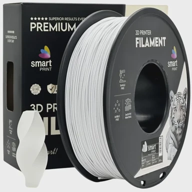 PREMIUM 3D FILAMENT Filament za 3D printer, PLA, 1 kg, bijela