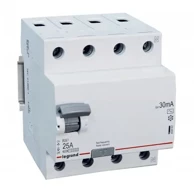 LEGRAND Prekidač diferencijalni RX3 P304, 25 A, 4P, 0.03 A, tip AC