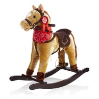 FREE 2 PLAY Njihaljka konjić s maramom, smeđi