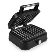 PRINCESS Aparat za belgijske vafle, crna