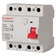 NEX Diferencijalna sklopka PRO 4P 63A 300mA 6kA, tip AC