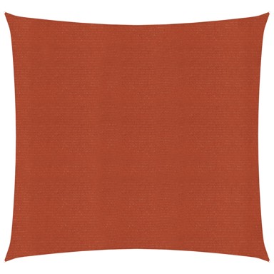 Jedro za zaštitu od sunca 160 g/m² terakota 4,5x4,5 m HDPE