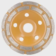 DEDRA Dijamantna brusna ploča s dvostrukim segmentima 230 mm/22,2 mm