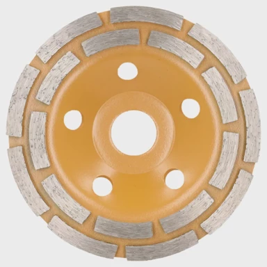 DEDRA Dijamantna brusna ploča s dvostrukim segmentima 230 mm/22,2 mm