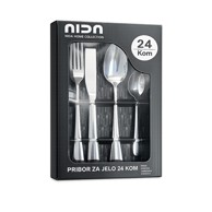Pribor za jelo 6754, inox, 24 dijela