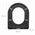 NORTHIX WC sjedalo od duroplasta sa sporim spuštanjem