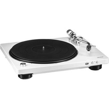 DENON Gramofon DP-450USBWT, HiFi Gramofon s USB izlazom, bijeli