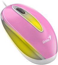 GENIUS Računalni miš DX-Mini RGB, ružičasti