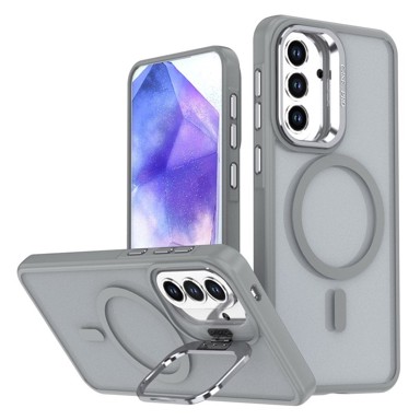 OVERBOARD Maska osjetljiva na dodir sa stalkom za Samsung Galaxy A37 5G, spremna za MagSafe, siva