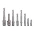 SILVER Adapter za vijčani 1/4 / 3/8 / 1/2, 8 dijelova