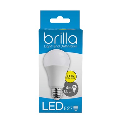 BRILLA LED žarulja, 14W, 1521lm, 3000K, A60