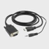 GEMBIRD HDMI/VGA adapter kabel, 3m, HDMI + 3.5mm na VGA (D-Sub), crni