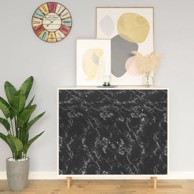 Samoljepljiva folija za namještaj 500x90 cm pvc, crna