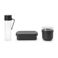 BRABANTIA Kutije za ručak u setu s bocom 3 kom Make & Take 