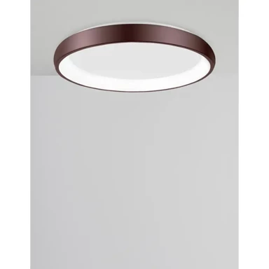 NOVA LUCE Plafonska  svjetiljka Albi LED 50 W, 3000 K, 2876 lm, dimm, IP20 NL8105612, smeđa