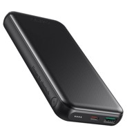 CHOETECH Powerbank B627, 10. 000 mAh, USB / USB-C 18W QC PD, crni