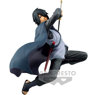 BANPRESTO Figura Boruto Vibration Stars Sasuke Uchiha, 14 cm 