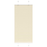 Roleta plisirana, 65x150 cm, širina tkanine 64,4 cm, krem
