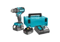 MAKITA Aku bušilica DDF485RFJ, sa punjačem i baterijom