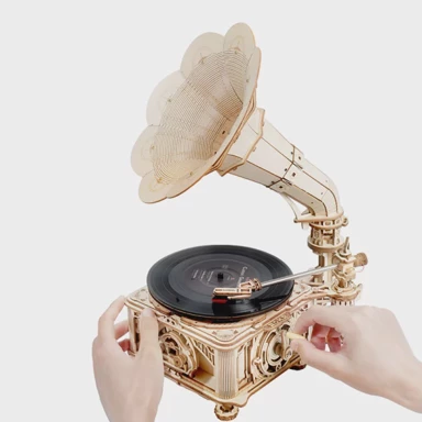 ROKR Gramofon, 3D Classical Gramophone