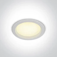 ONE LIGHT Ugradbena svjetiljka bijela smd ugr19 10w cctv ip44 230v dm10110u/w/v