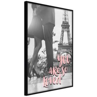 Poster Love in Paris 20x30
