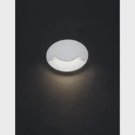 NOVA LUCE Bang svjetiljke za stepenice bijela 1w 3v 3000k ip67 nl8039001