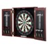 VEVOR Set ormara za pikado, 45x3.8 cm, smeđi