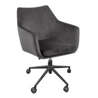 ACTONA Siva uredska stolica Nora