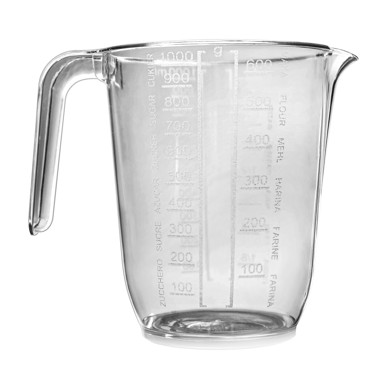 FACKLEMAN Mjerna posuda Glossy 1 l