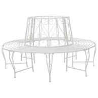 Klupa pod drvetom za 8 sjedala Ø 160 x 89 cm, čelik