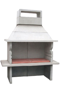 Pečenjara srednja glatki beton 95g