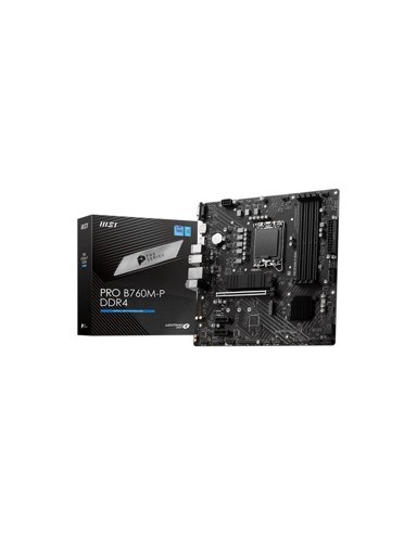 MSI Matična ploča PRO B760M-P, Intel B760, DDR4, s. LGA 1700, micro ATX